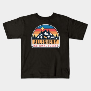 Allegheny National Forest Kids T-Shirt